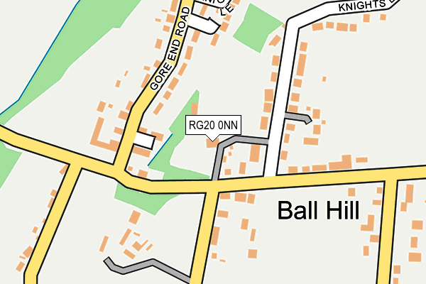 RG20 0NN map - OS OpenMap – Local (Ordnance Survey)