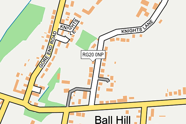 RG20 0NP map - OS OpenMap – Local (Ordnance Survey)
