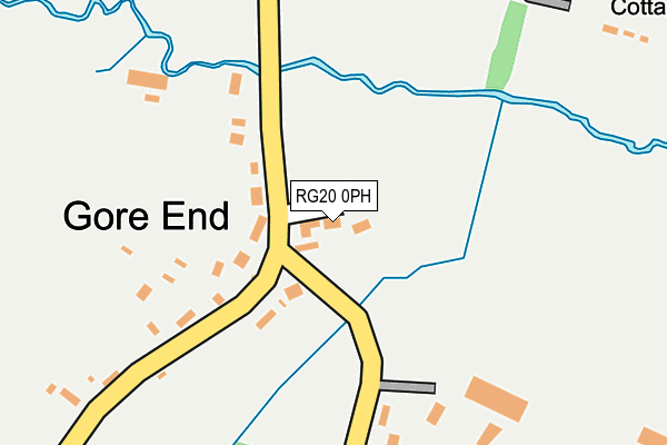 RG20 0PH map - OS OpenMap – Local (Ordnance Survey)