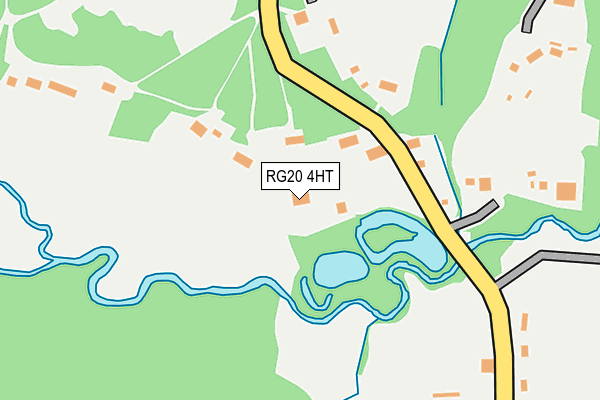 RG20 4HT map - OS OpenMap – Local (Ordnance Survey)