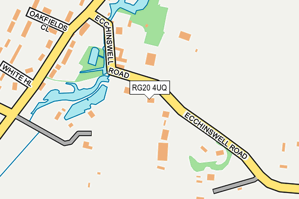 RG20 4UQ map - OS OpenMap – Local (Ordnance Survey)