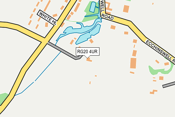 RG20 4UR map - OS OpenMap – Local (Ordnance Survey)