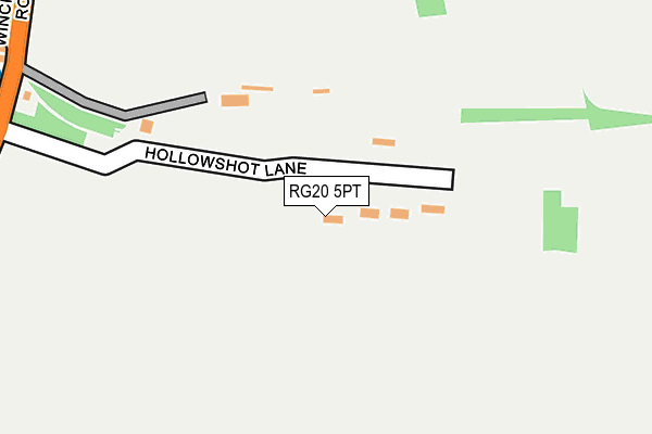 RG20 5PT map - OS OpenMap – Local (Ordnance Survey)
