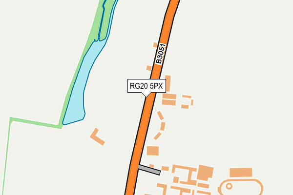 RG20 5PX map - OS OpenMap – Local (Ordnance Survey)