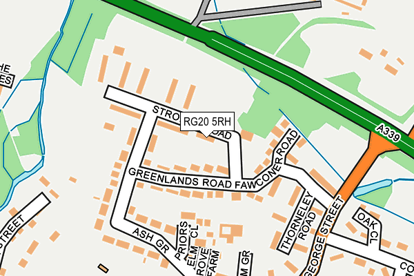 RG20 5RH map - OS OpenMap – Local (Ordnance Survey)