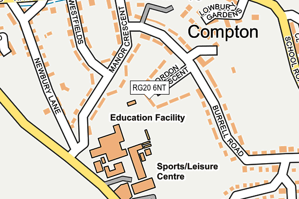 RG20 6NT map - OS OpenMap – Local (Ordnance Survey)