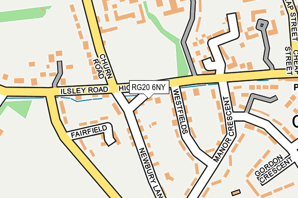 RG20 6NY map - OS OpenMap – Local (Ordnance Survey)