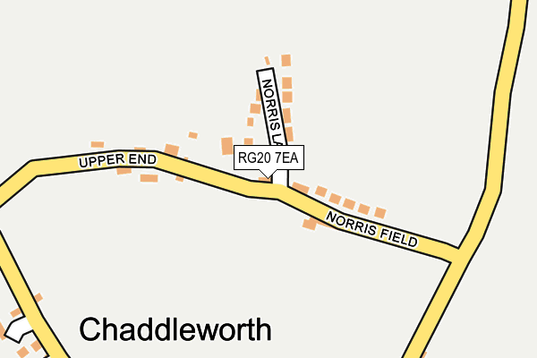 RG20 7EA map - OS OpenMap – Local (Ordnance Survey)