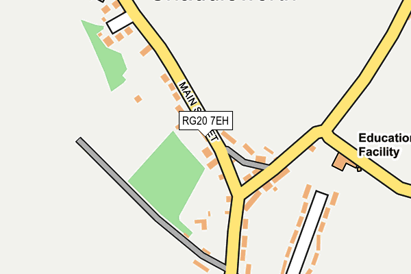 RG20 7EH map - OS OpenMap – Local (Ordnance Survey)