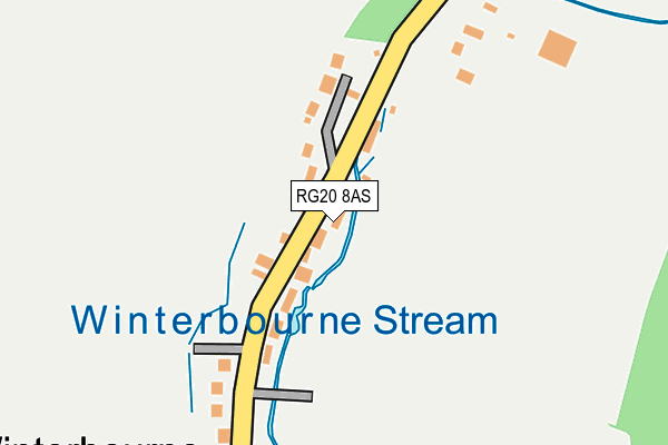 RG20 8AS map - OS OpenMap – Local (Ordnance Survey)