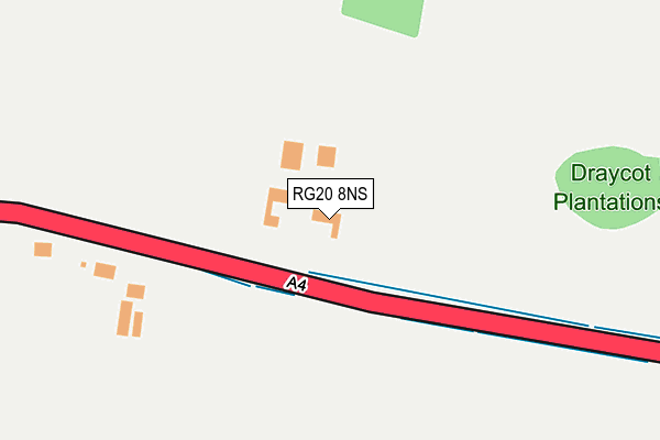 RG20 8NS map - OS OpenMap – Local (Ordnance Survey)
