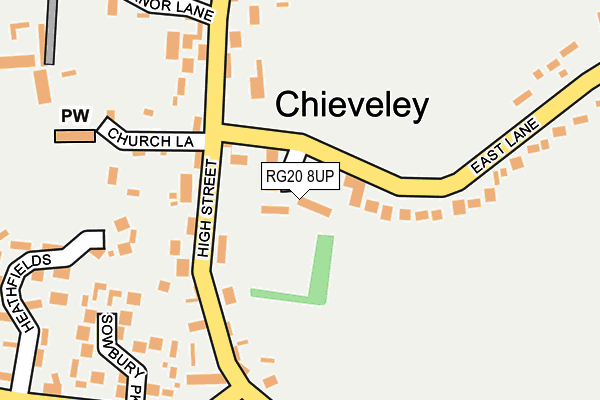 RG20 8UP map - OS OpenMap – Local (Ordnance Survey)