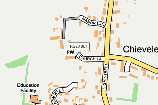 RG20 8UT map - OS OpenMap – Local (Ordnance Survey)
