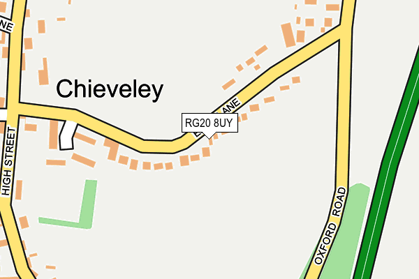 RG20 8UY map - OS OpenMap – Local (Ordnance Survey)