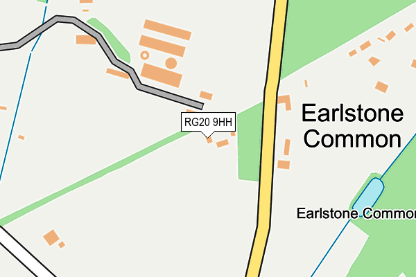 RG20 9HH map - OS OpenMap – Local (Ordnance Survey)