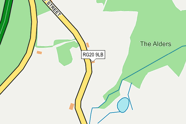 Map of ROSHVEN HILL ESTATE LTD at local scale