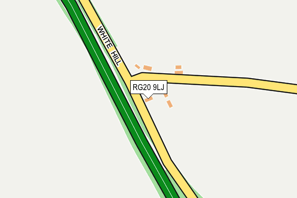 RG20 9LJ map - OS OpenMap – Local (Ordnance Survey)