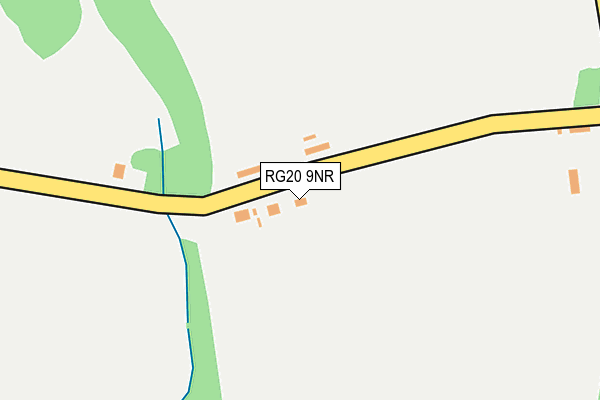 RG20 9NR map - OS OpenMap – Local (Ordnance Survey)
