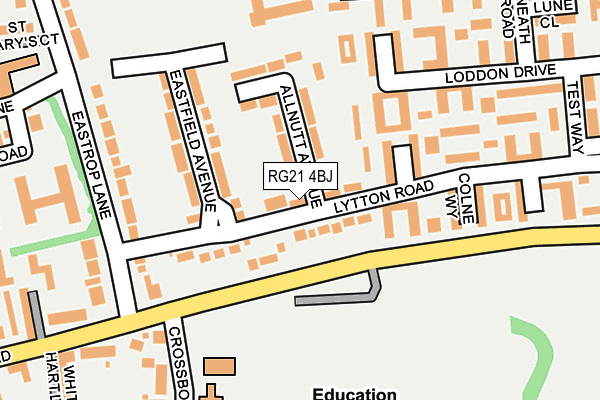 Map of ANU CATERERS LTD at local scale