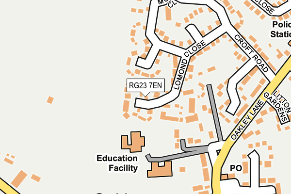 Map of RLD ASSOCIATES LIMITED at local scale