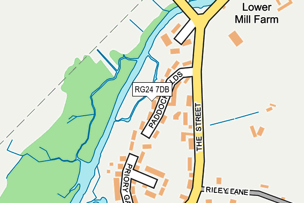 Map of CHANDELLE TRAVEL LIMITED at local scale