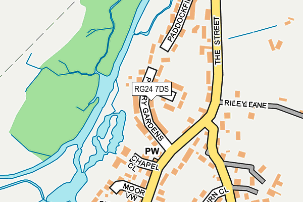 Map of PRIORY CONSULTING LTD at local scale
