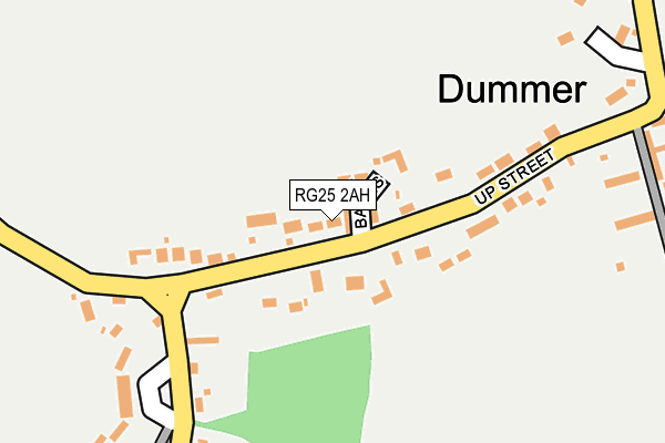 RG25 2AH map - OS OpenMap – Local (Ordnance Survey)