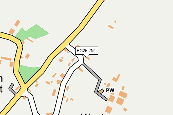RG25 2NT map - OS OpenMap – Local (Ordnance Survey)