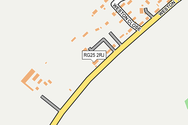 RG25 2RJ map - OS OpenMap – Local (Ordnance Survey)