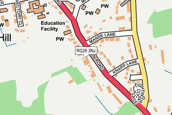 Map of P J BUSBY JOINERY LIMITED at local scale