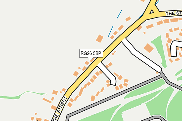 RG26 5BP map - OS OpenMap – Local (Ordnance Survey)
