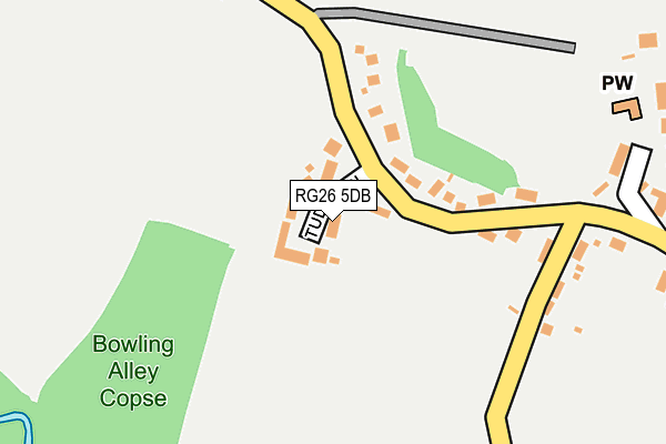 Map of TUDOR CLOSE (BRAMLEY) LIMITED at local scale