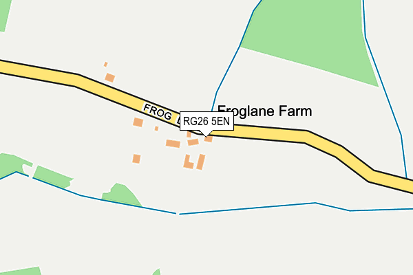 RG26 5EN map - OS OpenMap – Local (Ordnance Survey)