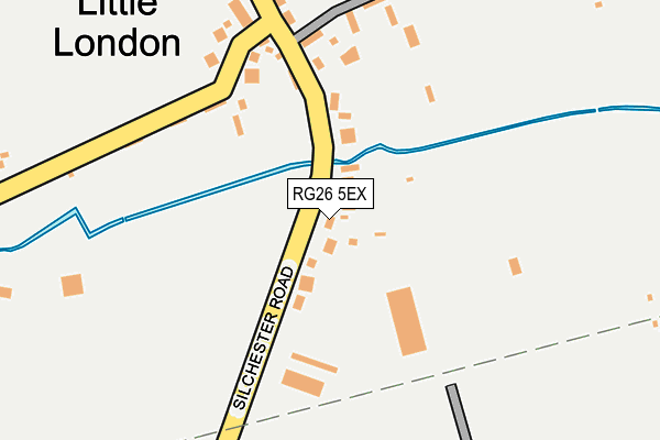 RG26 5EX map - OS OpenMap – Local (Ordnance Survey)