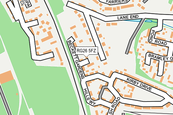 Map of CHRISTINE OKE HEALTHCARE LIMITED at local scale