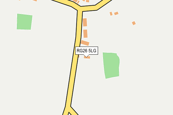 RG26 5LG map - OS OpenMap – Local (Ordnance Survey)