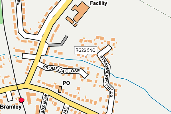 RG26 5NQ map - OS OpenMap – Local (Ordnance Survey)