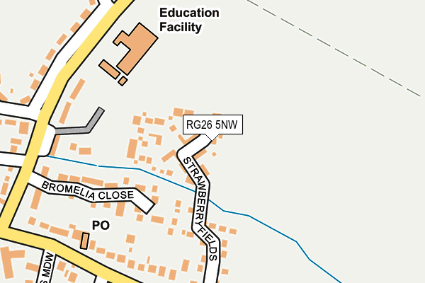 Map of THE POSITIVE MIND PLACE LIMITED at local scale