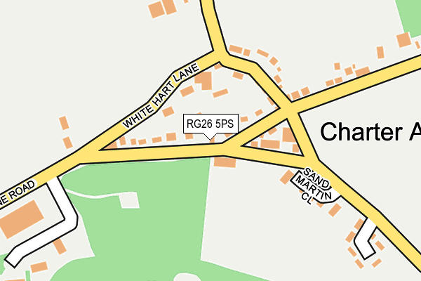 RG26 5PS map - OS OpenMap – Local (Ordnance Survey)