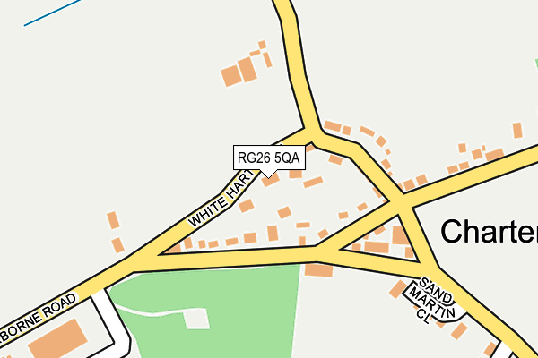 RG26 5QA map - OS OpenMap – Local (Ordnance Survey)