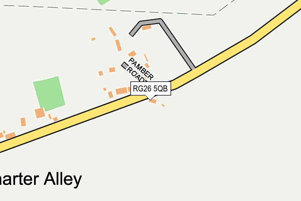 RG26 5QB map - OS OpenMap – Local (Ordnance Survey)