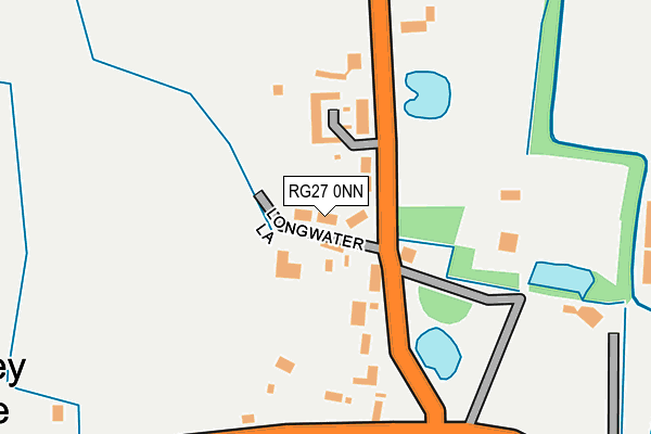 RG27 0NN map - OS OpenMap – Local (Ordnance Survey)