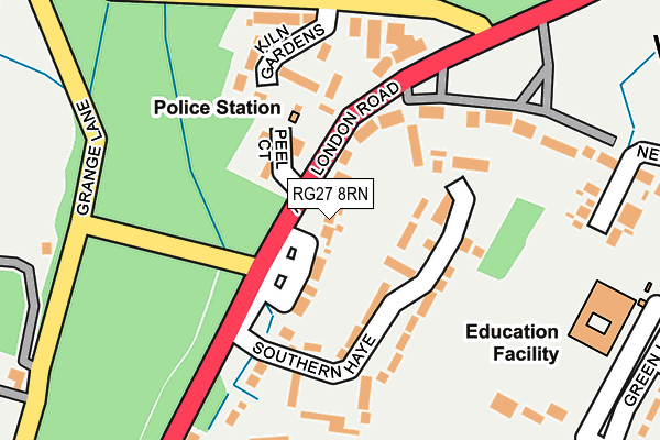 Map of GRANT PEARSON BROWN CONSULTING LIMITED at local scale