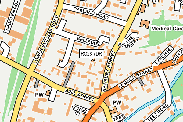 RG28 7DR map - OS OpenMap – Local (Ordnance Survey)