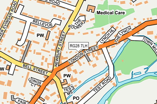 Map of JKB BUSINESS SERVICES LTD at local scale