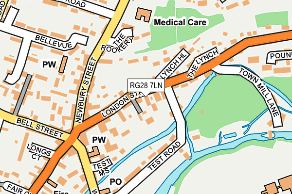 Map of COMPLIANT MEDICAL DEVICES LTD at local scale