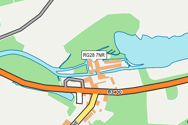 RG28 7NR map - OS OpenMap – Local (Ordnance Survey)