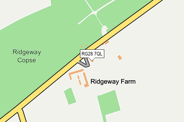 RG28 7QL map - OS OpenMap – Local (Ordnance Survey)