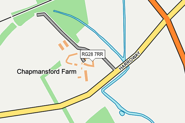 RG28 7RR map - OS OpenMap – Local (Ordnance Survey)