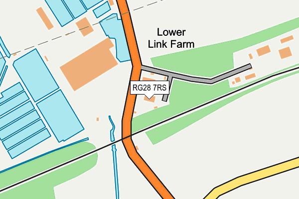 RG28 7RS map - OS OpenMap – Local (Ordnance Survey)